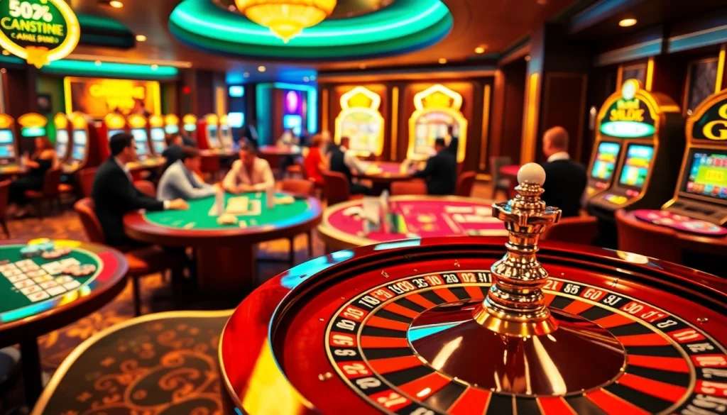 Experience the thrilling atmosphere of https://rr88.com.se/ casino where excitement meets luxury at poker tables.