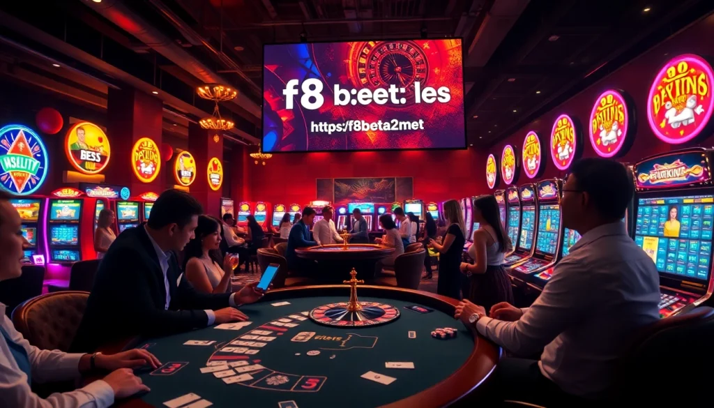 Players enjoying intense blackjack games at a casino while exploring online betting at https://f8beta2.me/.