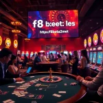 Players enjoying intense blackjack games at a casino while exploring online betting at https://f8beta2.me/.