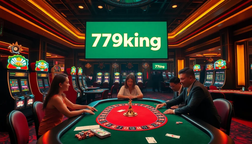 Experience the thrill of winning at 79king casino with vibrant slots and roulette tables.