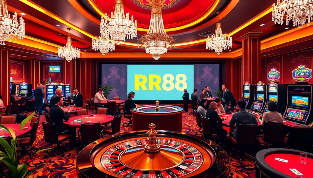 Experience the thrill of winning at https://rr88.com.se/ with mesmerizing roulette and vibrant gaming tables.