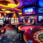Experience the thrill of gambling at https://rr88.com.se/, featuring vibrant slot machines, intense poker games, and a lively casino atmosphere.