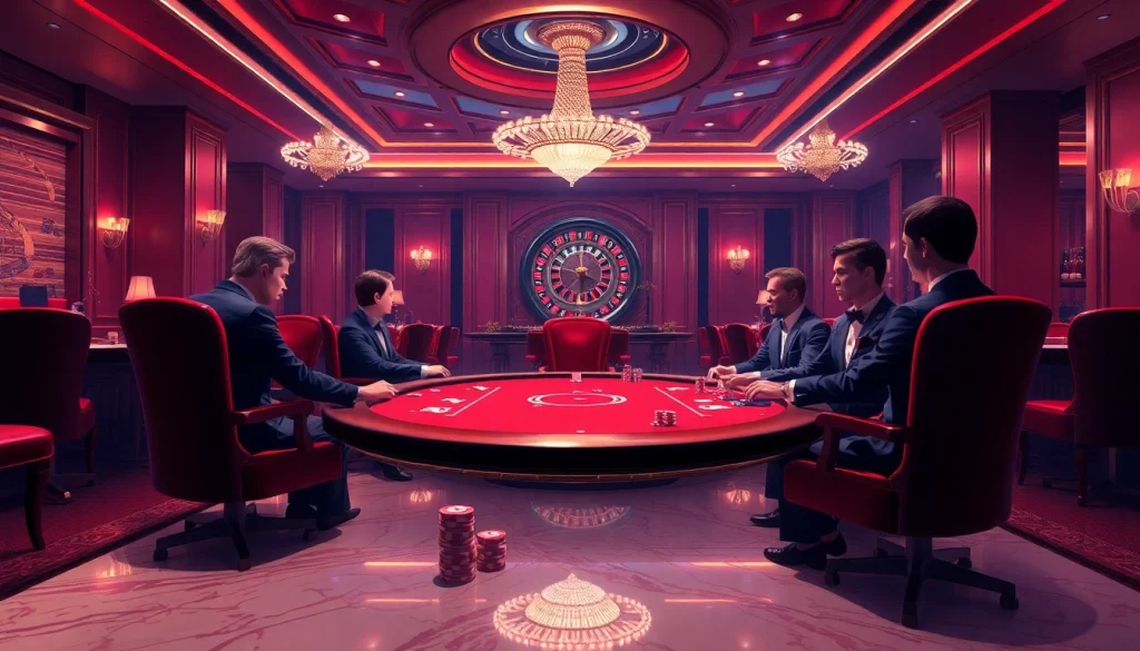 Experience the excitement at the poker table inspired by https://88aavega.com/ with vibrant players and intense gameplay.