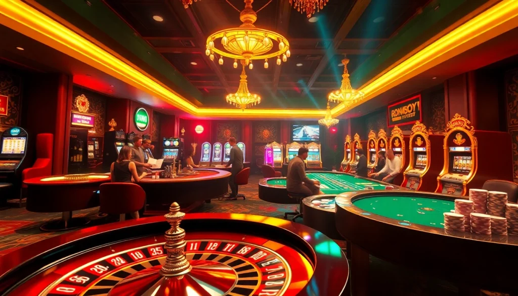 Experience the excitement of betting at https://rr88.com.se/ with joyful players at the roulette table.