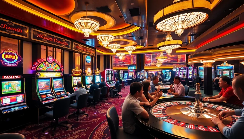 Experience the thrilling casino atmosphere at https://rr88.shopping/ with diverse games and vibrant surroundings.