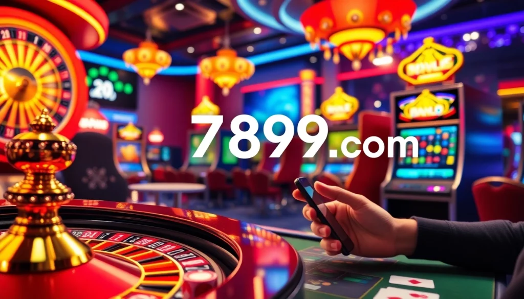 Experience thrilling gameplay at 789f.com with engaging slot machines and live roulette!